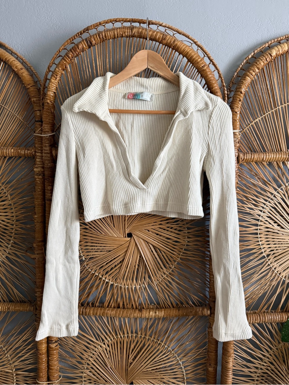 FP Beach by Free People Collard TOP